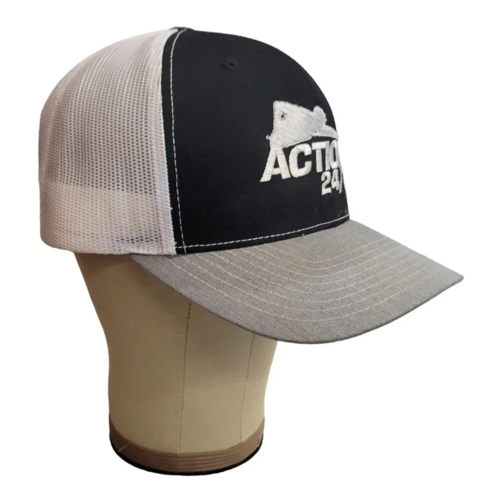 Richardson Action 24/7 Mesh Snapback Cap Trucker Baseball Hat